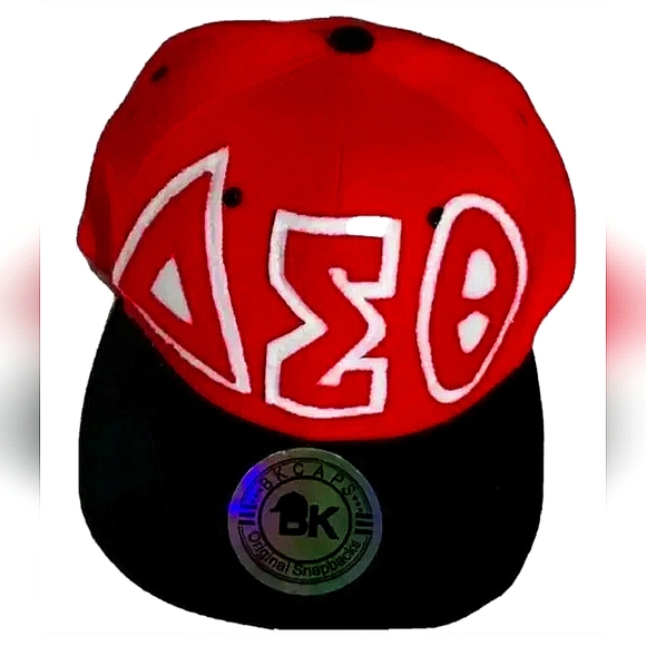 NEW Delta Sigma Theta / DST Baseball Cap! Crimson/Red & White. Women Sorority. - Picture 10 of 10